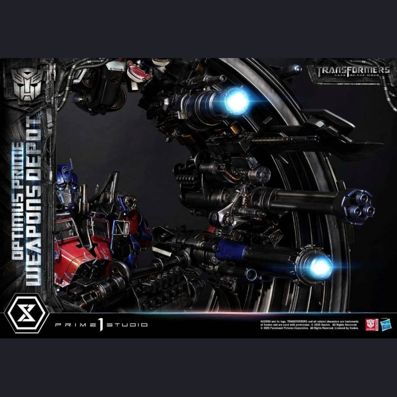 Prime 1 Studio - Museum Masterline Transformers: Dark of the Moon (Film) Optimus Prime Weapons Depot