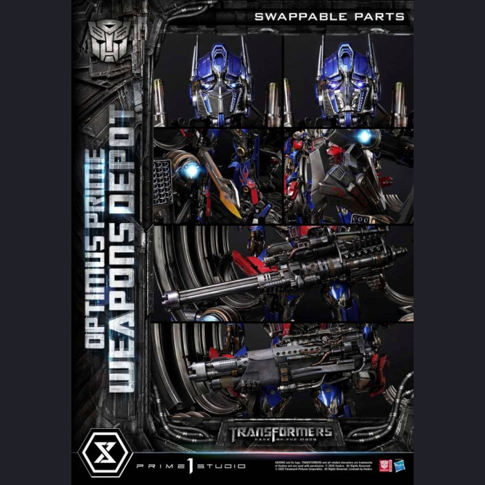Prime 1 Studio - Museum Masterline Transformers: Dark of the Moon (Film) Optimus Prime Weapons Depot