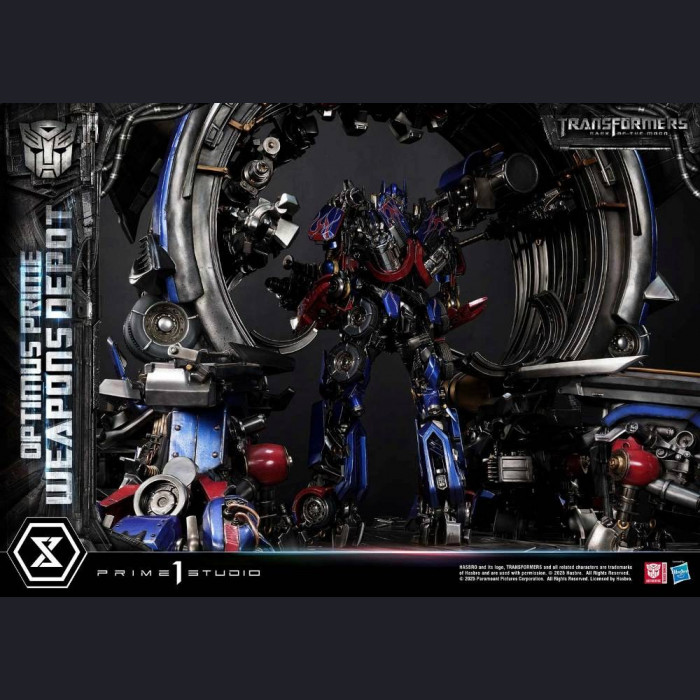 Prime 1 Studio - Museum Masterline Transformers: Dark of the Moon (Film) Optimus Prime Weapons Depot