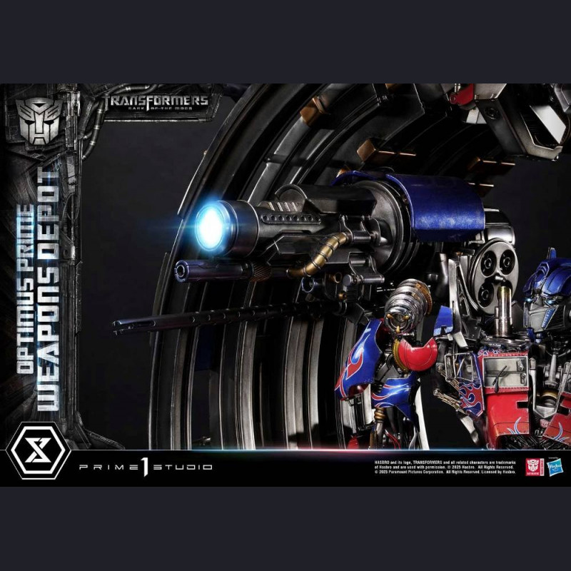 Prime 1 Studio - Museum Masterline Transformers: Dark of the Moon (Film) Optimus Prime Weapons Depot