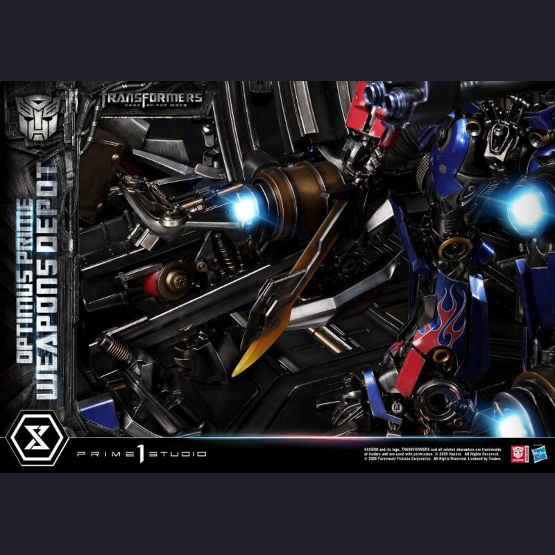Prime 1 Studio - Museum Masterline Transformers: Dark of the Moon (Film) Optimus Prime Weapons Depot