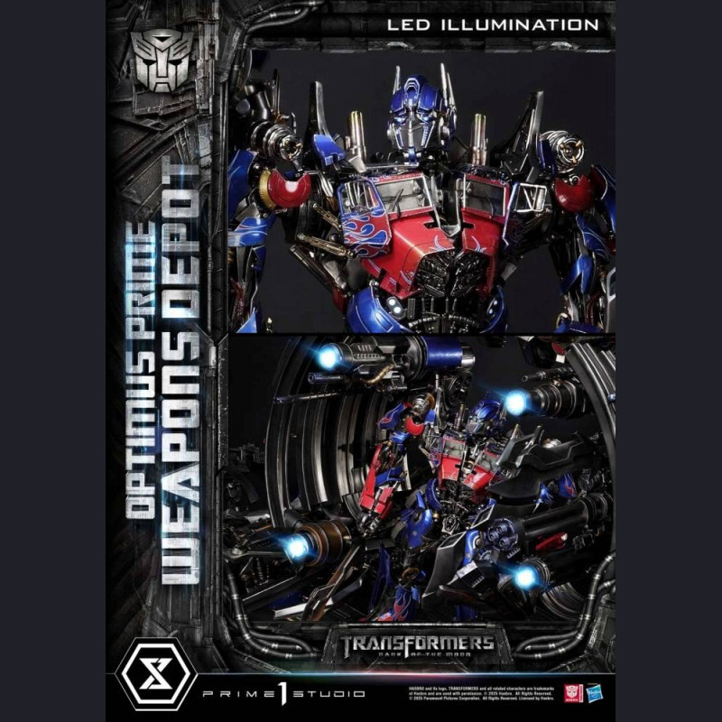 Prime 1 Studio - Museum Masterline Transformers: Dark of the Moon (Film) Optimus Prime Weapons Depot