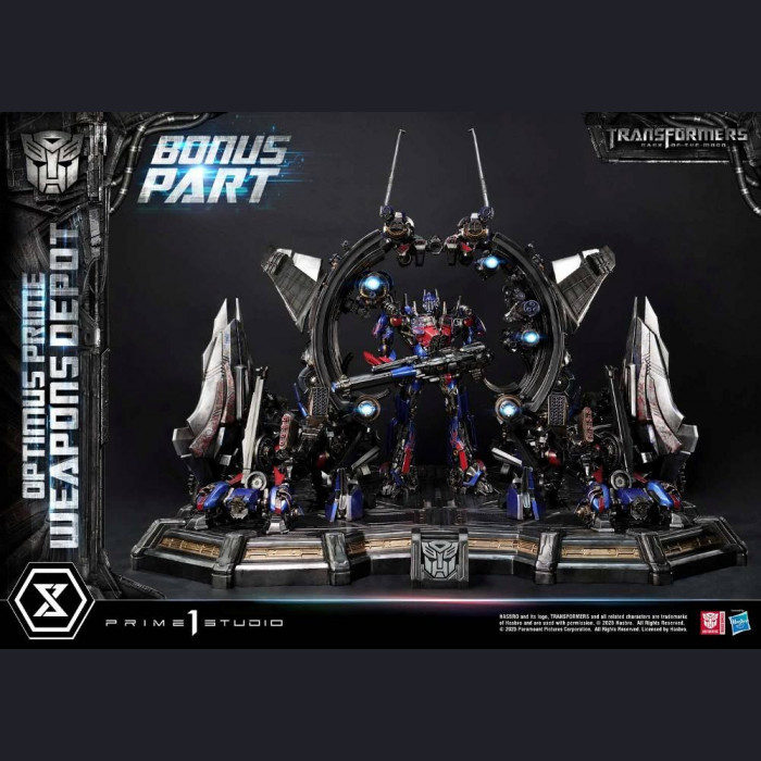 Prime 1 Studio - Museum Masterline Transformers: Dark of the Moon (Film) Optimus Prime Weapons Depot