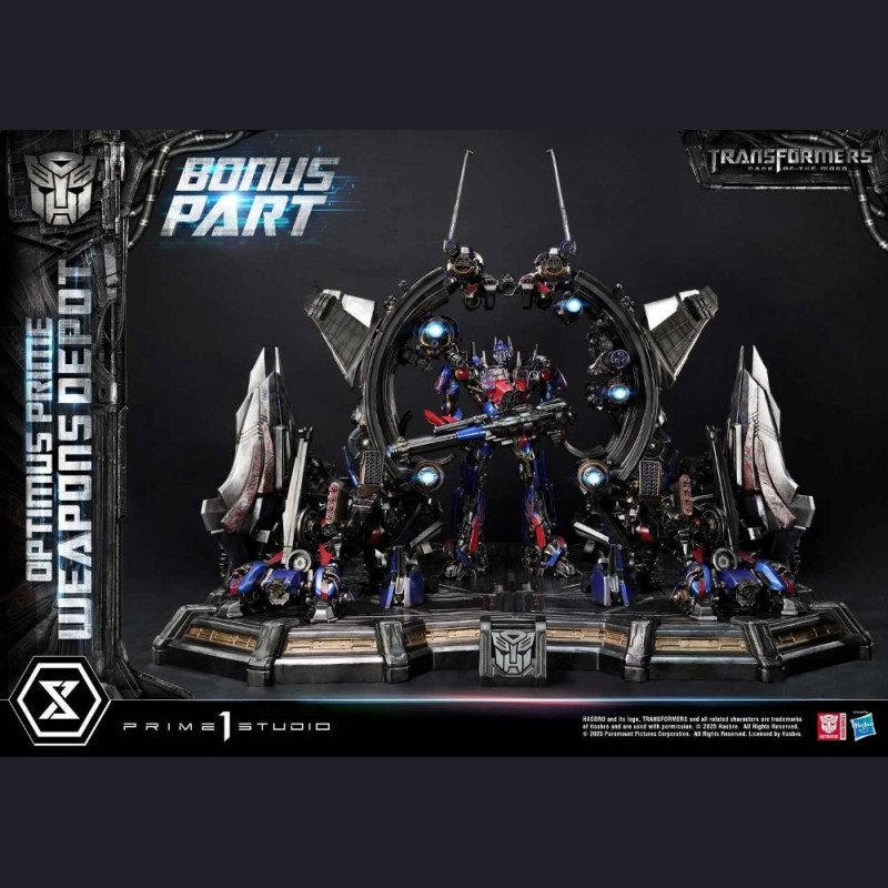 Prime 1 Studio - Museum Masterline Transformers: Dark of the Moon (Film) Optimus Prime Weapons Depot