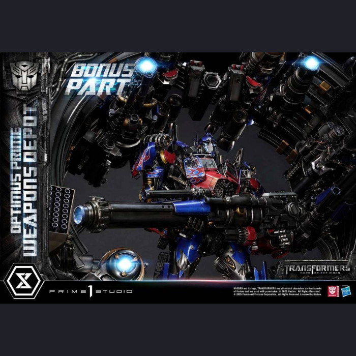 Prime 1 Studio - Museum Masterline Transformers: Dark of the Moon (Film) Optimus Prime Weapons Depot