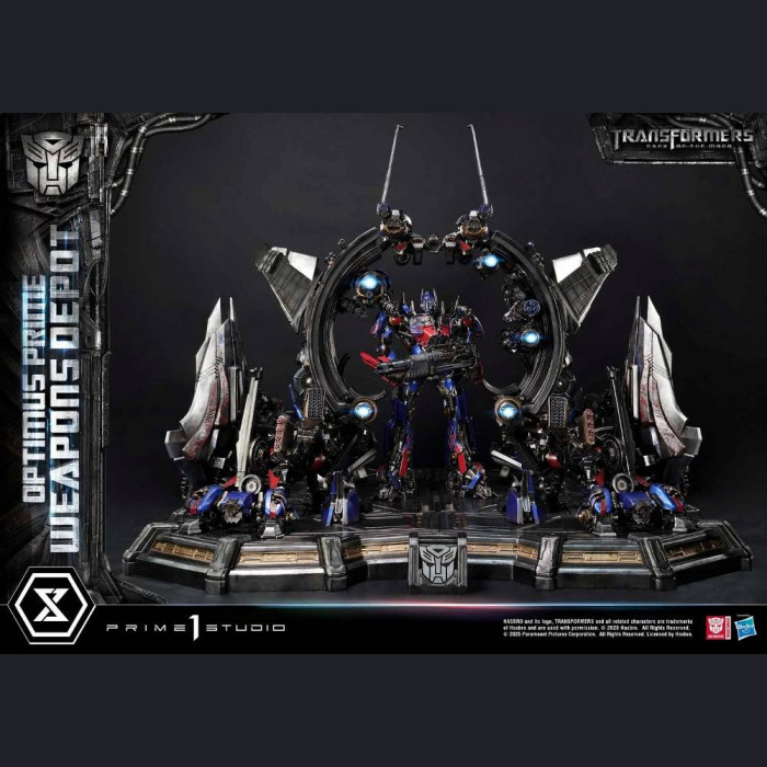 Prime 1 Studio - Museum Masterline Transformers: Dark of the Moon (Film) Optimus Prime Weapons Depot