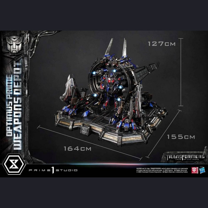 Prime 1 Studio - Museum Masterline Transformers: Dark of the Moon (Film) Optimus Prime Weapons Depot