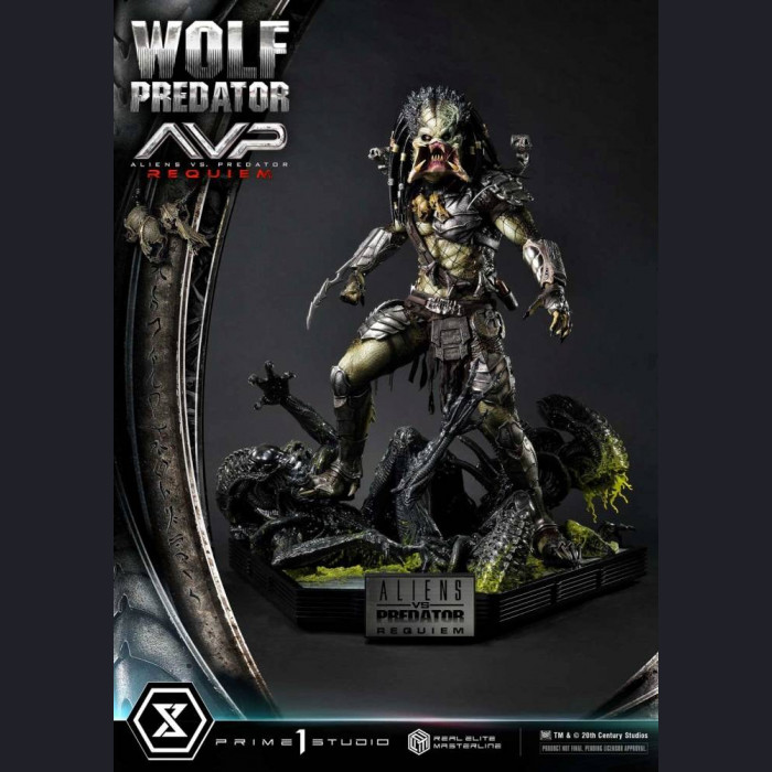 Prime 1 Studio - Wolf Predator - Aliens vs. Predator: Requiem