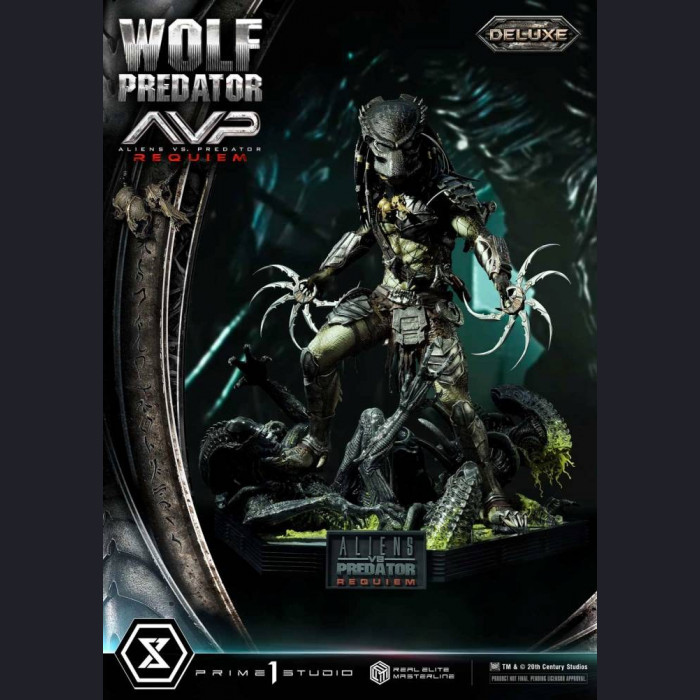 Prime 1 Studio - Wolf Predator - Aliens vs. Predator: Requiem