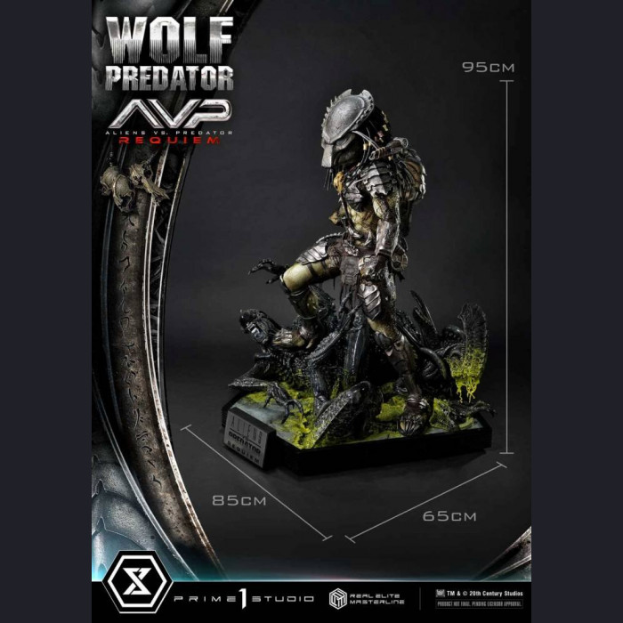 Prime 1 Studio - Wolf Predator - Aliens vs. Predator: Requiem