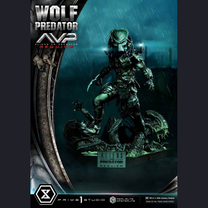 Prime 1 Studio - Wolf Predator - Aliens vs. Predator: Requiem