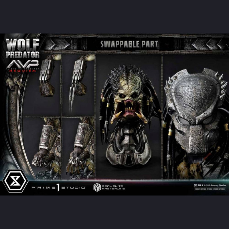 Prime 1 Studio - Wolf Predator - Aliens vs. Predator: Requiem