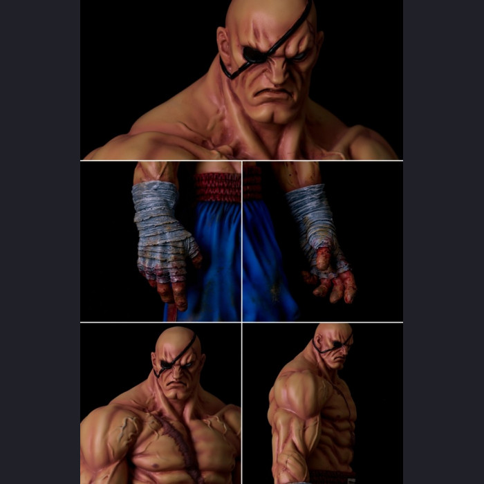 SynQ Lab Collectable - Sagat – Street Fighter II