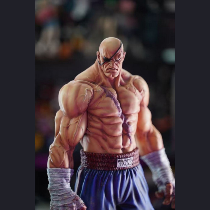 SynQ Lab Collectable - Sagat – Street Fighter II