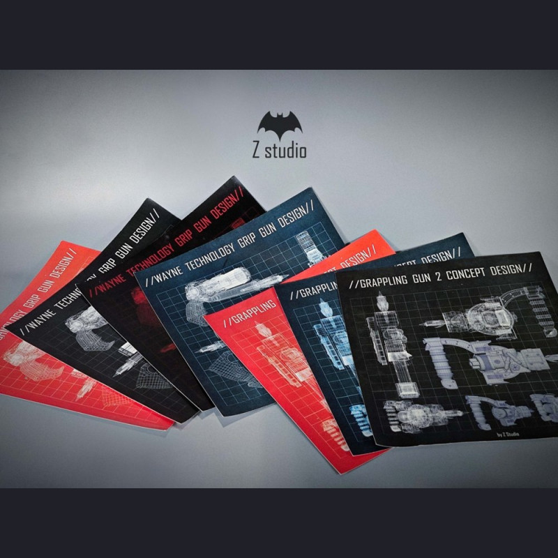 Z Studio - Cinematic-Grade Batman Weapon Replica Collection - First Series (Ben Affleck Edition)
