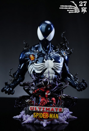 27abyss - Symbiote Bust – Ultimate Spider-Man