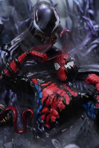 27abyss - Symbiote Bust – Ultimate Spider-Man