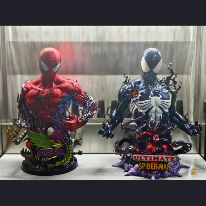 27abyss - Symbiote Bust – Ultimate Spider-Man