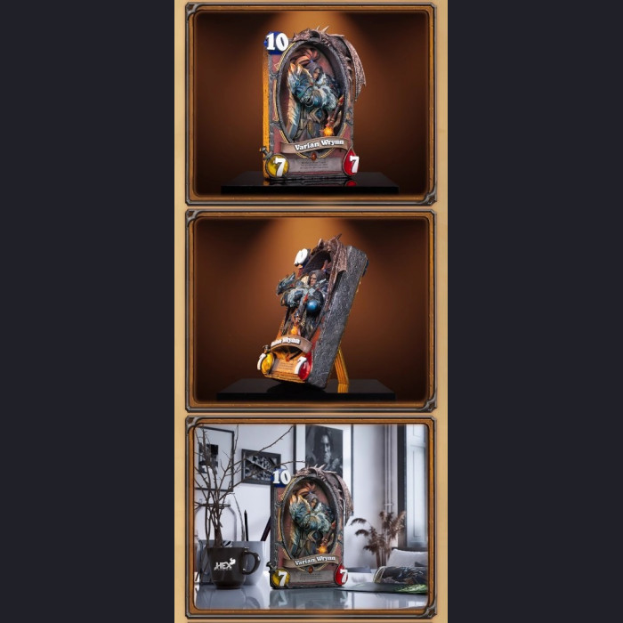 HEX Collectibles - Varian Wrynn Frame