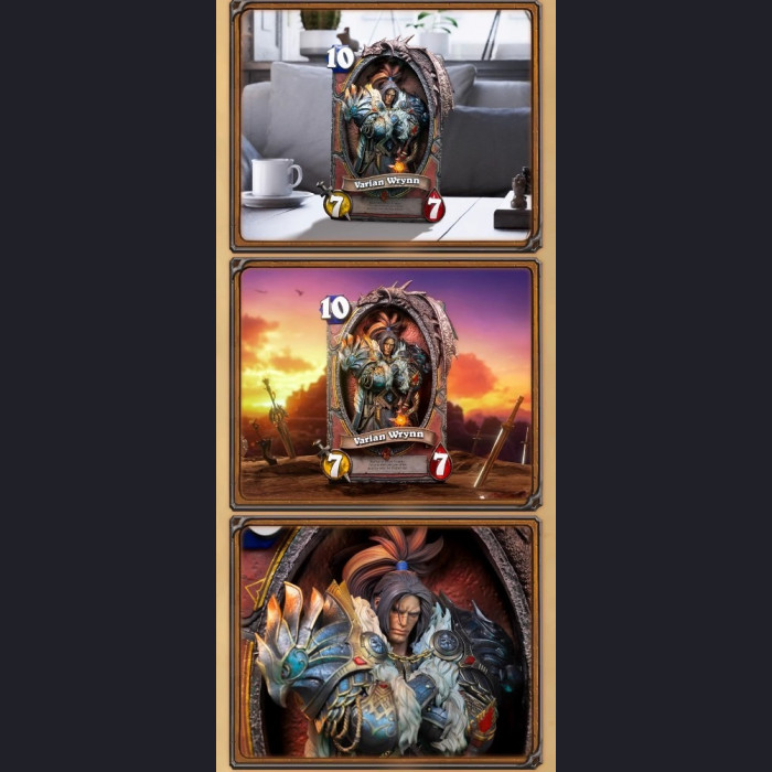 HEX Collectibles - Varian Wrynn Frame