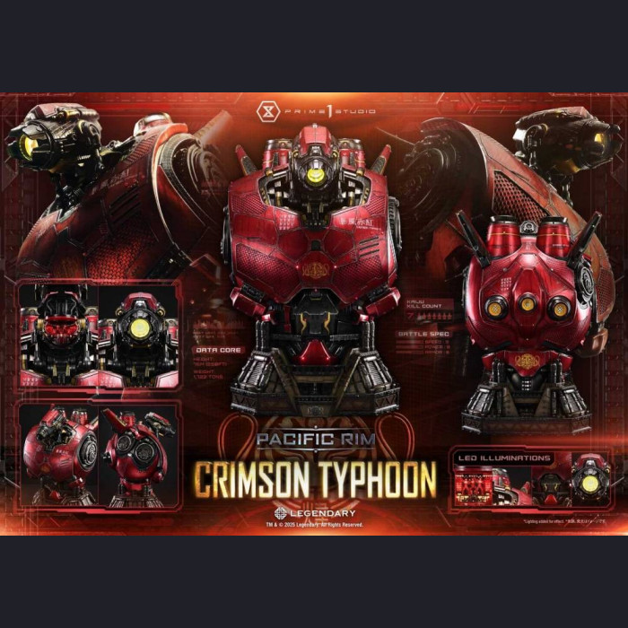 Prime 1 Studio - Crimson Typhoon Life Size Bust – Pacific Rim