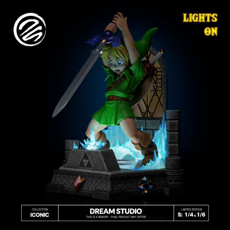 Dream Studio - Link (Master Sword) – The legend of Zelda
