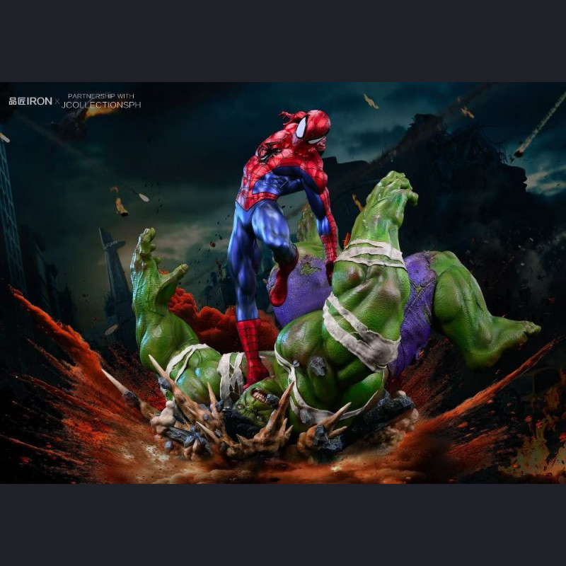 PING JIANG CREATIVE - Spider Man vs Hulk