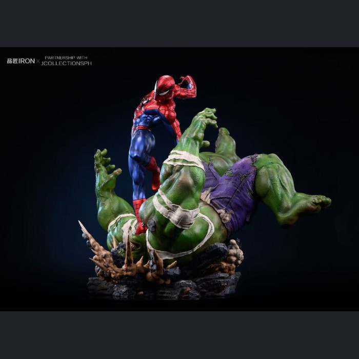 PING JIANG CREATIVE - Spider Man vs Hulk