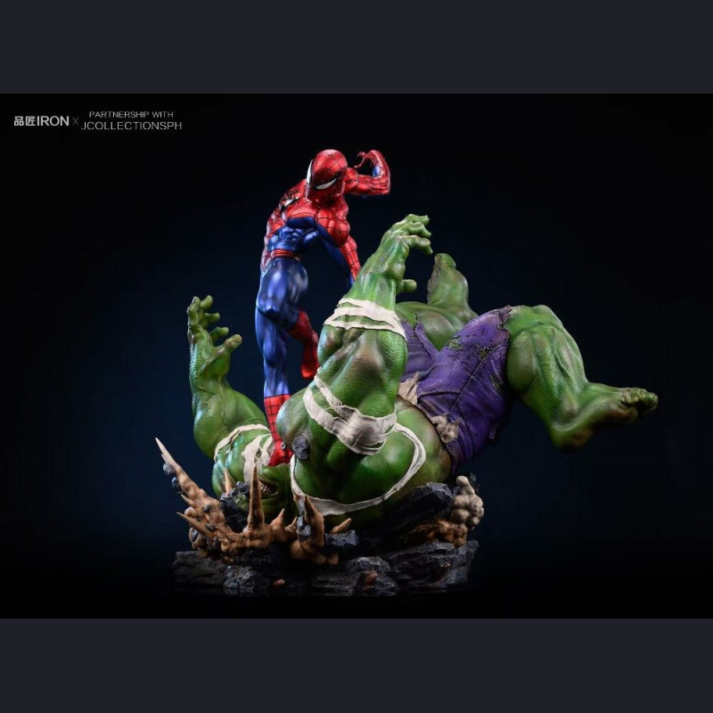 PING JIANG CREATIVE - Spider Man vs Hulk