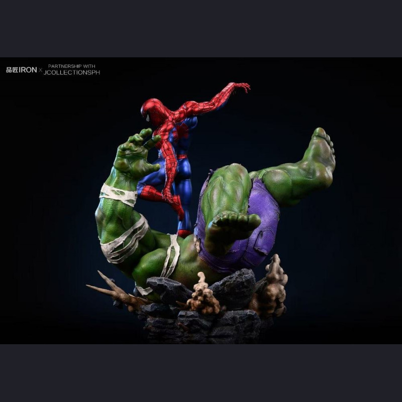 PING JIANG CREATIVE - Spider Man vs Hulk