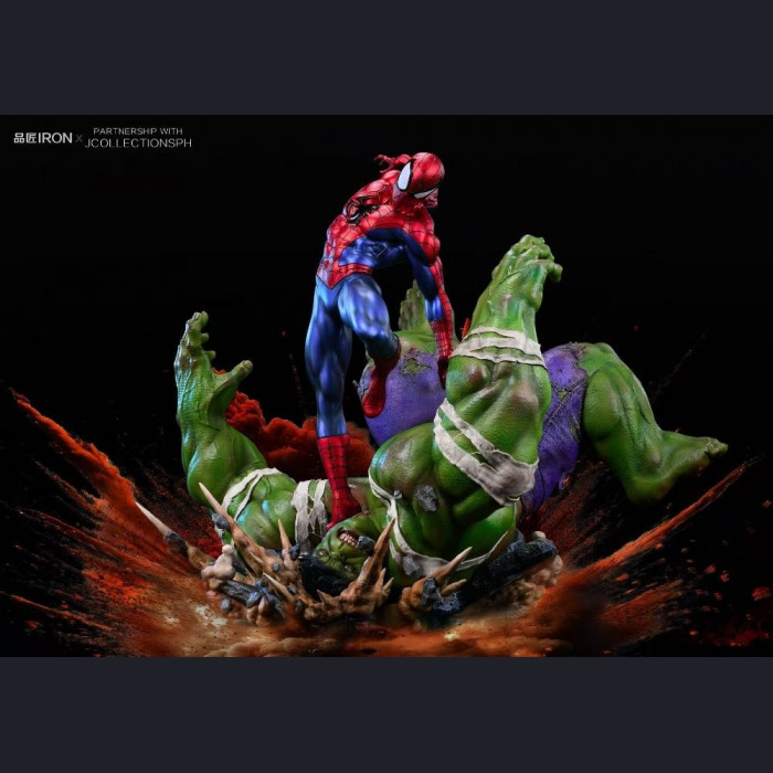PING JIANG CREATIVE - Spider Man vs Hulk