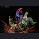 PING JIANG CREATIVE - Spider Man vs Hulk