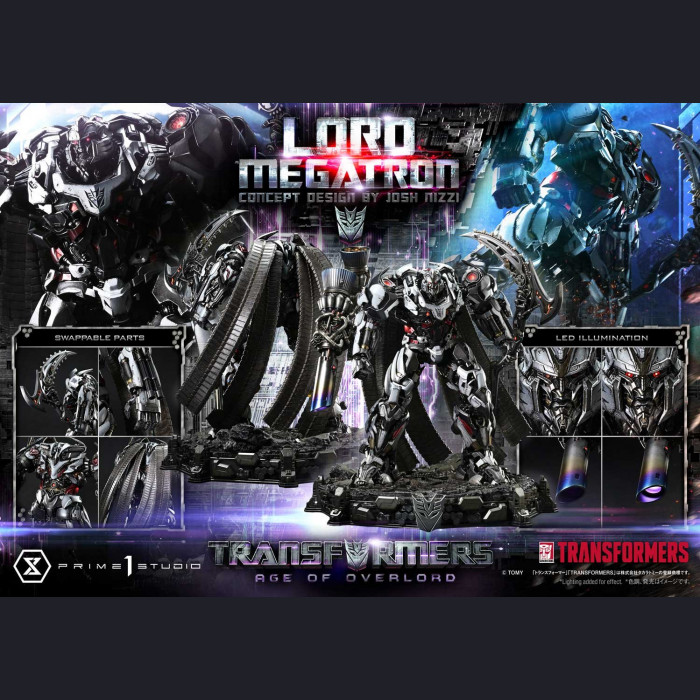 Prime 1 Studio - Megatron Overlord - Transformers Generations I