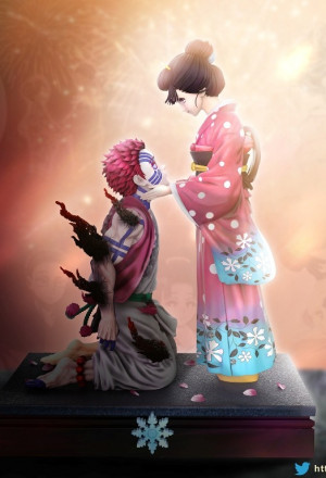 POP.ART - Akaza & Koyuki - Demon Slayer