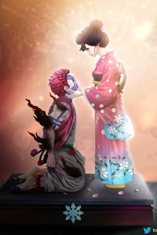 POP.ART - Akaza & Koyuki - Demon Slayer