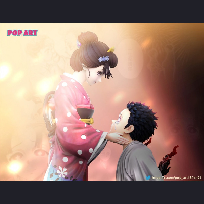 POP.ART - Akaza & Koyuki - Demon Slayer