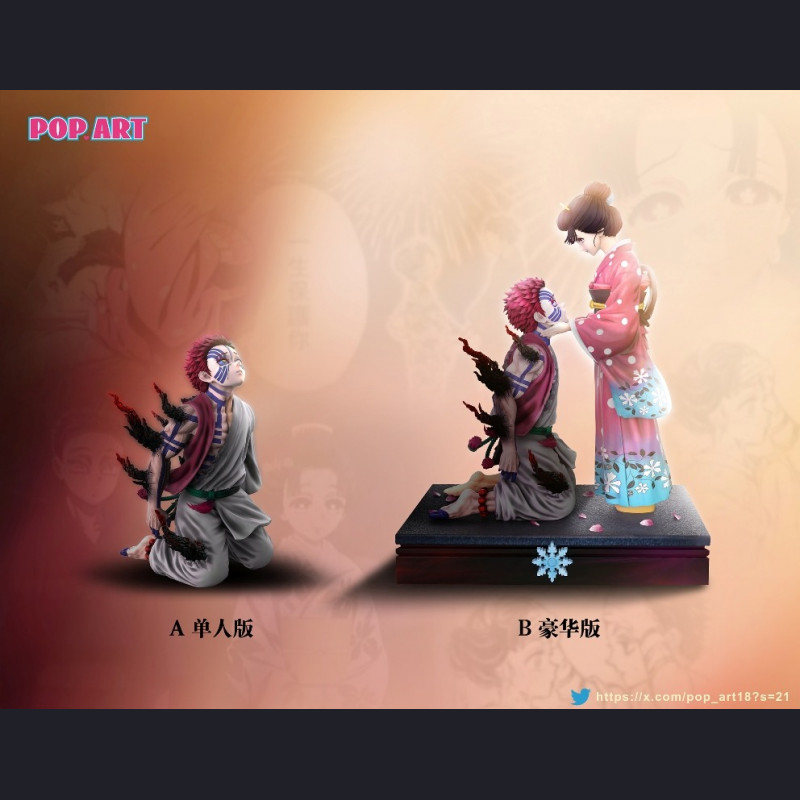 POP.ART - Akaza & Koyuki - Demon Slayer