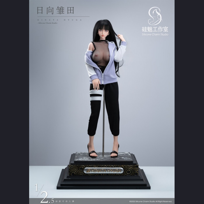 Silicone Charm Studio - Hyuga Hinata - Naruto