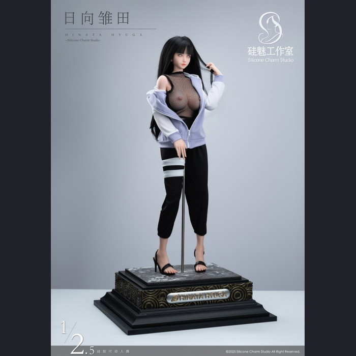 Silicone Charm Studio - Hyuga Hinata - Naruto