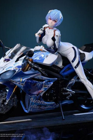 SX Studio - Ayanami Rei on Motorbike - EVA