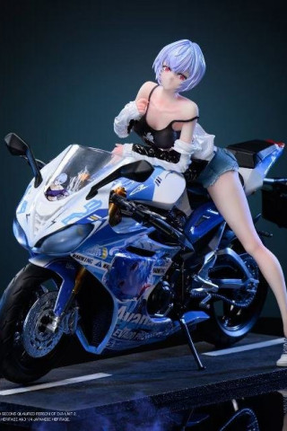SX Studio - Ayanami Rei on Motorbike - EVA