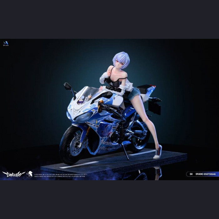 SX Studio - Ayanami Rei on Motorbike - EVA