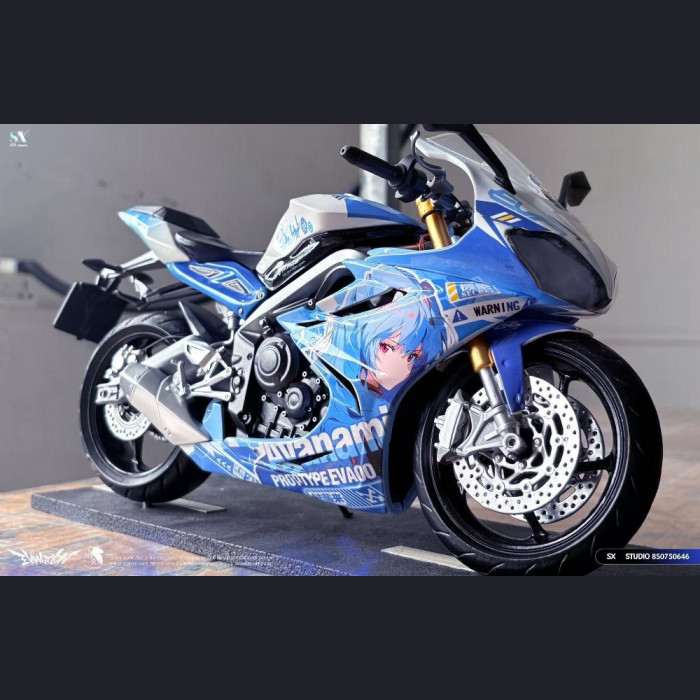 SX Studio - Ayanami Rei on Motorbike - EVA