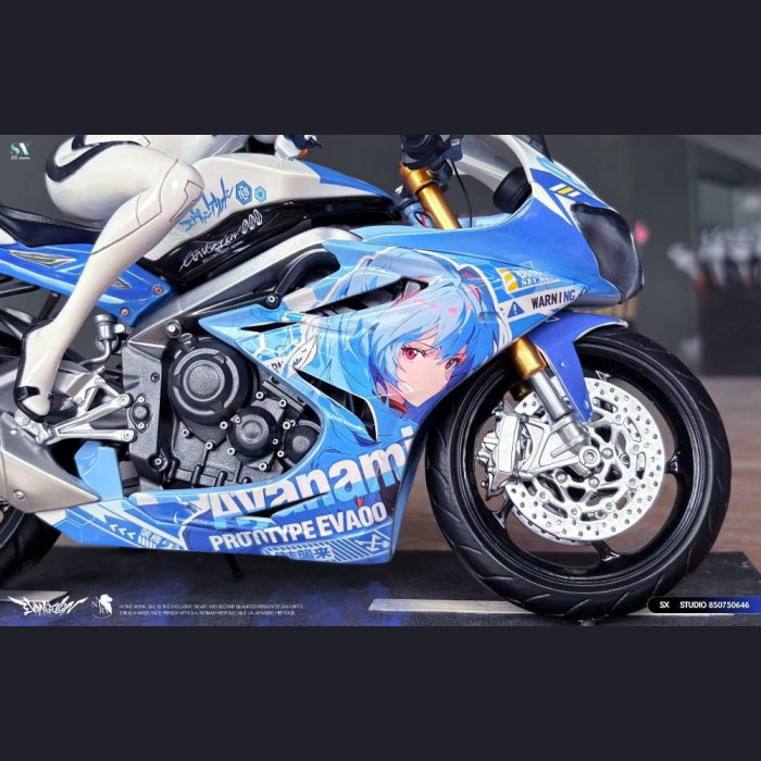 SX Studio - Ayanami Rei on Motorbike - EVA