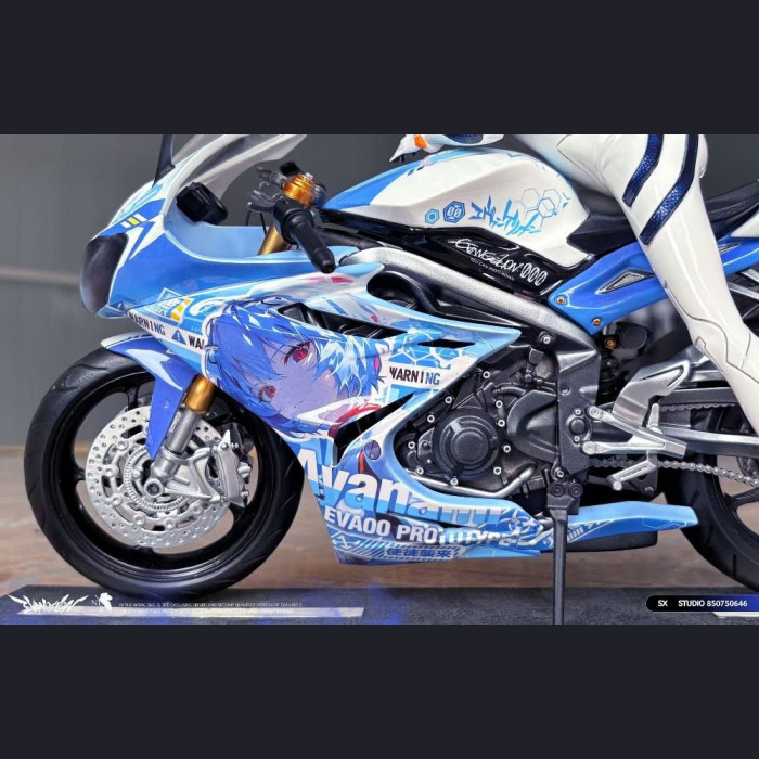 SX Studio - Ayanami Rei on Motorbike - EVA