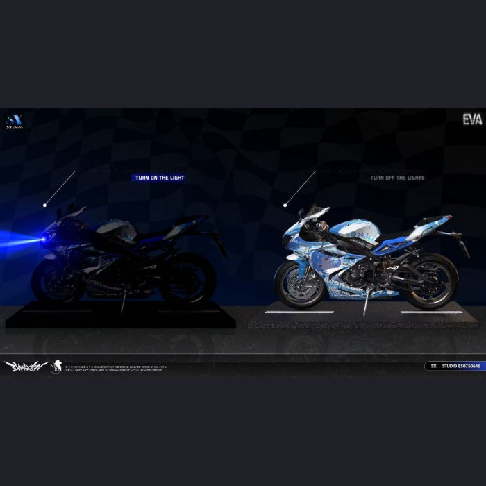 SX Studio - Ayanami Rei on Motorbike - EVA