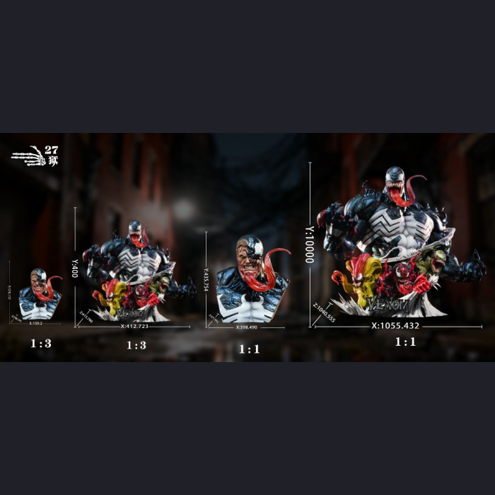 27Abyss - Venom Bust