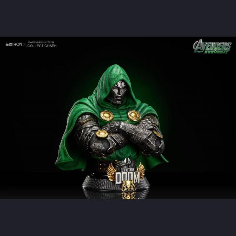 PING JIANG CREATIVE - Doctor Doom Life-size Bust
