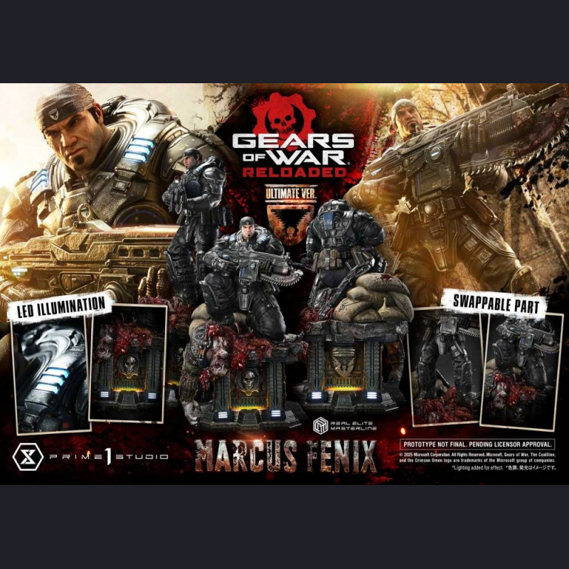 Prime 1 Studio - Marcus Fenix - Gears of War: Reloaded
