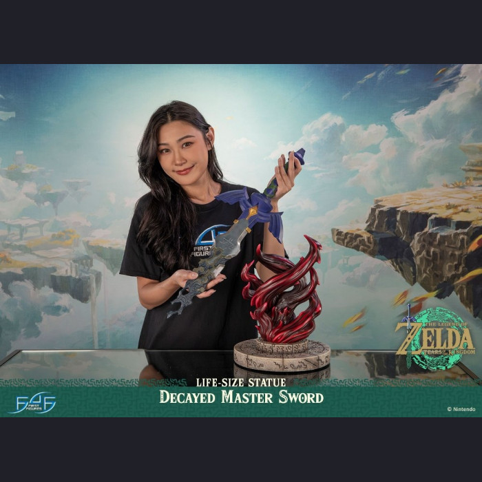 First 4 Figures - Decayed Master Sword – Legend Zelda: Tears of the Kingdom